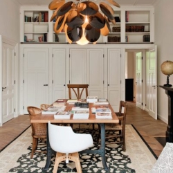 Люстра Discoco 68 бежевая матовая