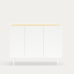 Сервант Arista 3D3Dr белый