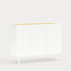 Сервант Arista 3D3Dr белый
