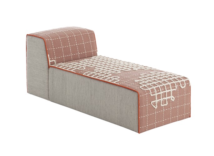 Шезлонг Bandas A Pink