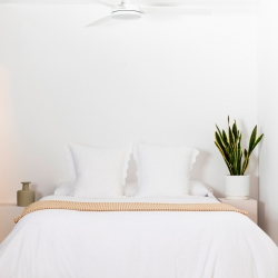 Потолочный вентилятор с освещением Barth 1320 мм белый 24W