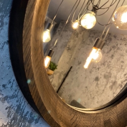 Зеркало интерьерное круглое в раме Terra Design TDVelo04