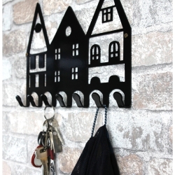 Ключница настенная металлическая, крючок KARLSSON HOME KHHH01