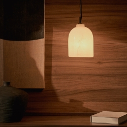 Подвесной светильник Shenli из алебастра, Ø 15 см