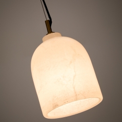 Подвесной светильник Shenli из алебастра, Ø 15 см