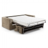 STATUS Диван-кровать, наклонный 140 матрац visco, коричневый S322KA10