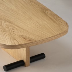 Стол MESAS NOVA 3 Oak/Black