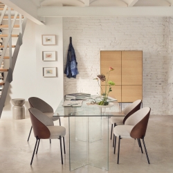 Стеклянный стол Burano