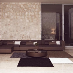 Столик Vela 80см круглый белый матовый + стеклянная столешница