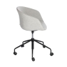 Офисное поворотное кресло Yvette светло-серое