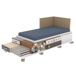 Кровать Tetris 0080.T