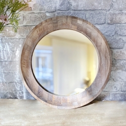 Зеркало настенное круглое в раме Terra Design TDVelo03