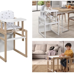 Стул Micuna TIK-TAK waterwood/white