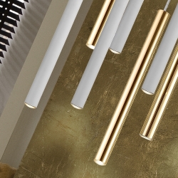 Подвесной светильник Varas 11L белый/золотой DIM