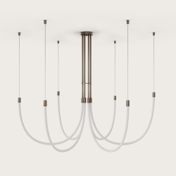 Подвесной светильник Cram 6L золотой металл