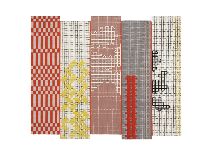 Ковер Bandas Alfombras Orange 300