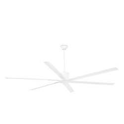 Белый потолочный вентилятор Andros с двигателем постоянного тока