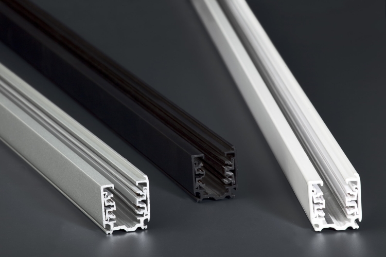 Белая металлическая рейка Track 1M