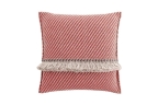 Подушка GL Diagonal almond-red 70x70