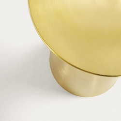 Приставной столик Rhet золотой