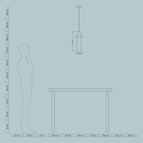 Подвесной светильник Laga кристалл