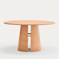 Стол круглый Cep 157 дуб