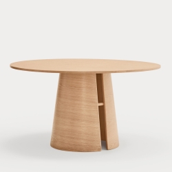 Стол круглый Cep 157 дуб