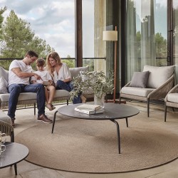 Диван RODONA трехместный бежевый