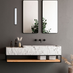 TIDE 300 Черный настенный светильник