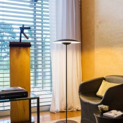 Торшер Ginger P дуб-белый