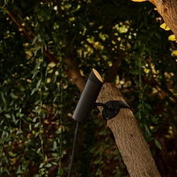 Ландшафтный светильник CLAP черный LED 6W 3000K 38є