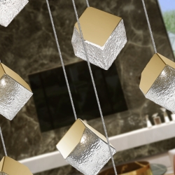 Люстра Priscila 12L золотая