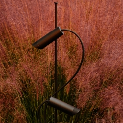 CLAP 1266 Черный маяк 2x6 Вт 3000K 38°