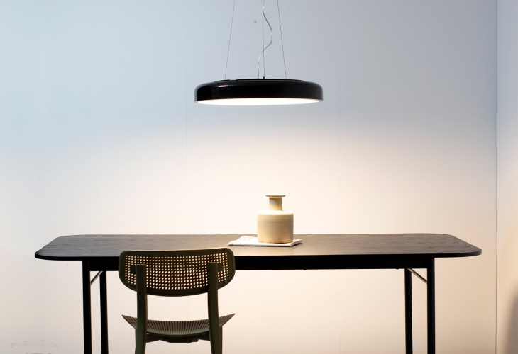 Подвесной светильник черного цвета Cocotte-L LED 38W 1700Lm