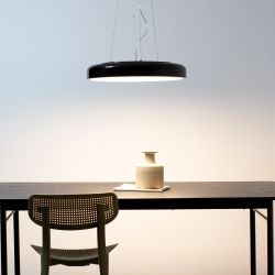 Подвесной светильник черного цвета Cocotte-L LED 38W 1700Lm