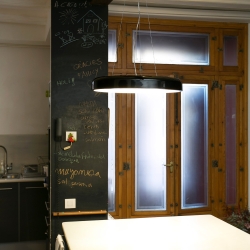 Подвесной светильник черного цвета Cocotte-L LED 38W 1700Lm