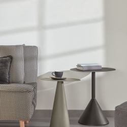 Приставной столик Shirel Ø 40 cm зеленый