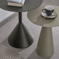 Приставной столик Shirel Ø 40 cm зеленый