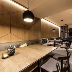 Подвесной светильник Scotch Club 17 черно-белый