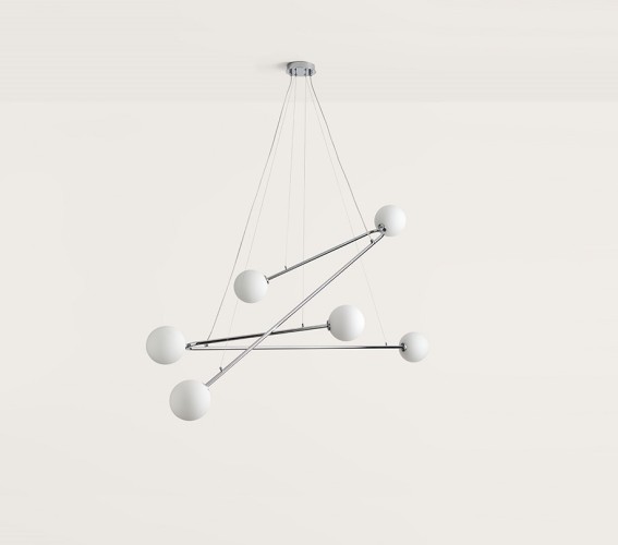 Люстра Endo 6L хром