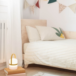 Настольная мини-лампа Lame горчично-желтого цвета