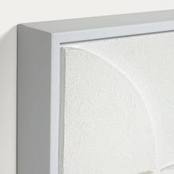 Набор из двух картин Brunella белых 32 х 42 см