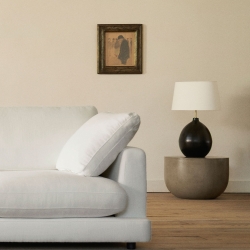 Foixa Металлическая настольная лампа с черной отделкой