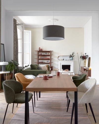 Ковер Caliope из шерсти и хлопка коричневого цвета, 160 x 230 см