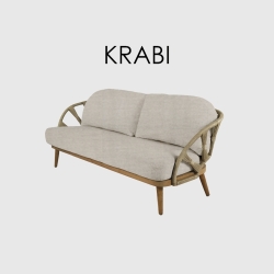 Диван трехместный Krabi