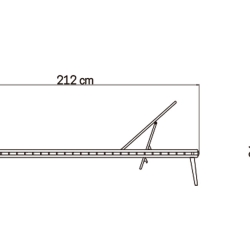 Лежак Serpent ANTHRACITE