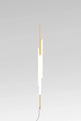 Вертикальный светильник Ambrosia V 130 матовое золото