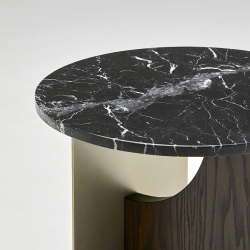 Приставной столик Chorus -  PIETRA GREY MARBLE TOP