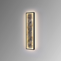 Настенный светильник Stone CCT- черный LED L60