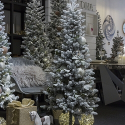 Серебряный PET шар 20 см